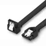 UGREEN Angled SATA 3 Data Cable 0.5m (Black)