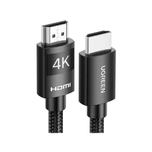 UGREEN 4K كابل HDMI ذكر إلى ذكر مضفر 2m 4K@60Hz HDMI 2.0