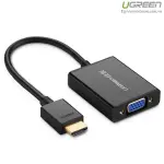 UGREEN HDMI to VGA Converter with Audio (Black)