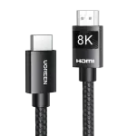 UGREEN HDMI A M/M كابل مع مضفر 0.50m 8K@60Hz/4K@120Hz