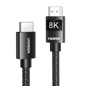 UGREEN HDMI A M/M Cable with Braided 0.50m 8K@60Hz/4K@120Hz
