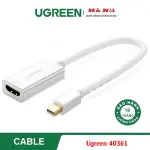 UGREEN Mini DP إلى HDMI محول 4K (أبيض)