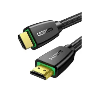 UGREEN High-End HDMI Cable with Nylon Braid 1m 4K@60Hz HDMI V2.0 (Black)