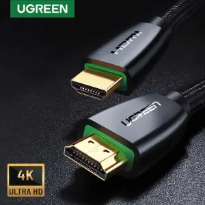 UGREEN High-End HDMI Cable with Nylon Braid 3m 4K@60Hz HDMI V2.0 (Black)