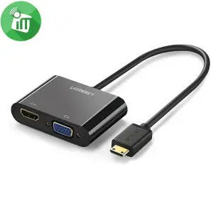 UGREEN HDMI to VGA + HDMI Converter