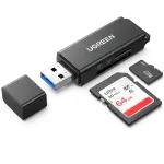UGREEN USB 3.0 to TF + SD Dual Card Reader (Black)
