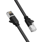 UGREEN Cat 6 U/UTP Pure Copper Ethernet Flat Cable 1m (Black)