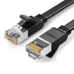 UGREEN Cat 6 U/UTP Pure Copper Ethernet Flat Cable 2m (Black)