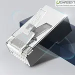 UGREEN Cat 6 رأس كريستال محمي 100 عبوة