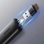 UGREEN Wireless Presenter With a AAA battery *Control distance: 100 meters; *Laser distance: >200 meters;