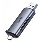 UGREEN USB-C/USB-A قارئ بطاقات