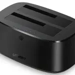 UGREEN USB 3.0 إلى SATA Dual-Bay Hard Drive Duplicator/Cloner EU