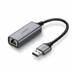 UGREEN USB to RJ45 Ethernet Adapter Aluminum Case (Space Gray)
