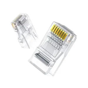 UGREEN Cat 6 رؤوس RJ45 معيارية غير محمية 10 عبوة