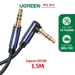 UGREEN 3.5mm Male To Male Angled Cable 1.5M