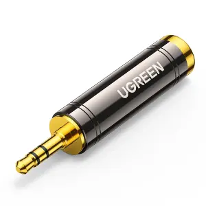 UGREEN 3.5mm Male to 6.35mm Female Adapter 1pcs