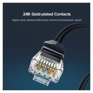 UGREEN Cat8 CLASSⅠS/FTP دائري كابل إيثرنت 5M