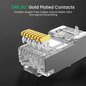 UGREEN Gigabit محمي رأس توصيل معياري 10PCs