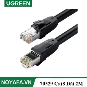 UGREEN Cat8 CLASSⅠS/FTP دائري كابل إيثرنت 2M
