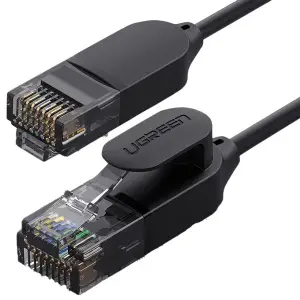 UGREEN CAT 6A Pure Copper Ethernet Cable OD2.8 1m (Black)