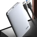 UGREEN 2.5'' SATA External Hard Drive Enclosure 6Gbps with C To A cable