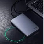 UGREEN 2.5'' SATA External Hard Drive Enclosure 6Gbps with C To A cable
