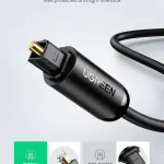 UGREEN Toslink Optical Audio Cable 1.5m (Black)