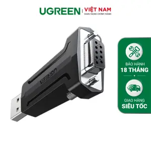 UGREEN USB2.0 إلى RS232 محول تسلسلي (بدون كابل مدمج)