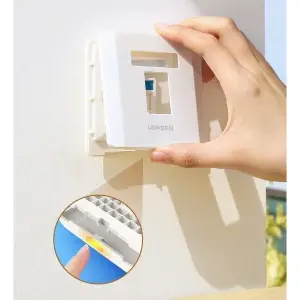 UGREEN واحد-منفذ Wall Plate 1 قطعة