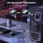 UGREEN DP ذكر إلى HDMI ذكر 8K كابل 2M