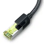 UGREEN CAT7 Shielded Round Cable with Braided Modular Plugs 1m