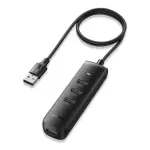 UGREEN USB 3.0 4-منفذ موزع 1m (أسود)