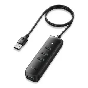 UGREEN USB 3.0 4-منفذ موزع 1m (أسود)