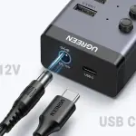 UGREEN USB-C إلى 7-منفذ USB-A 3.0 موزع DC 12V EU