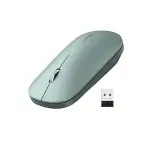 UGREEN Portable Wireless Mouse 2.4GHZ Ultra Slim (Green) (AA alkaline battery not included)