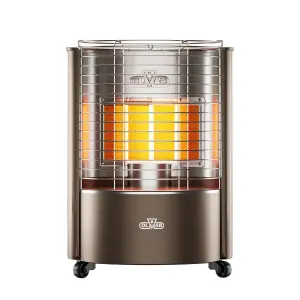 صوبة اولمر غاز مع طباخ ٣ شعلات مع حساس اكسجين موفرة للطاقة